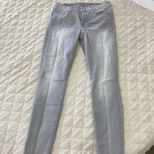 7for All Mankind,Gwenevere High-Waist Ankle Skinny